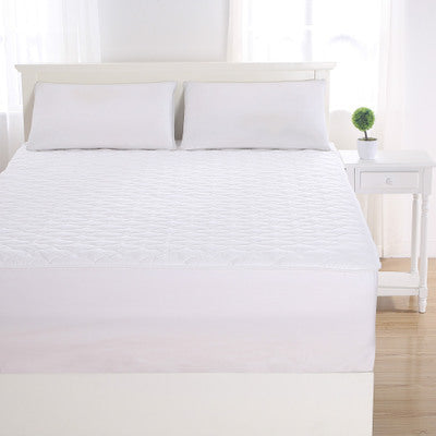 White Waterproof Bed Covers Pad 0 null