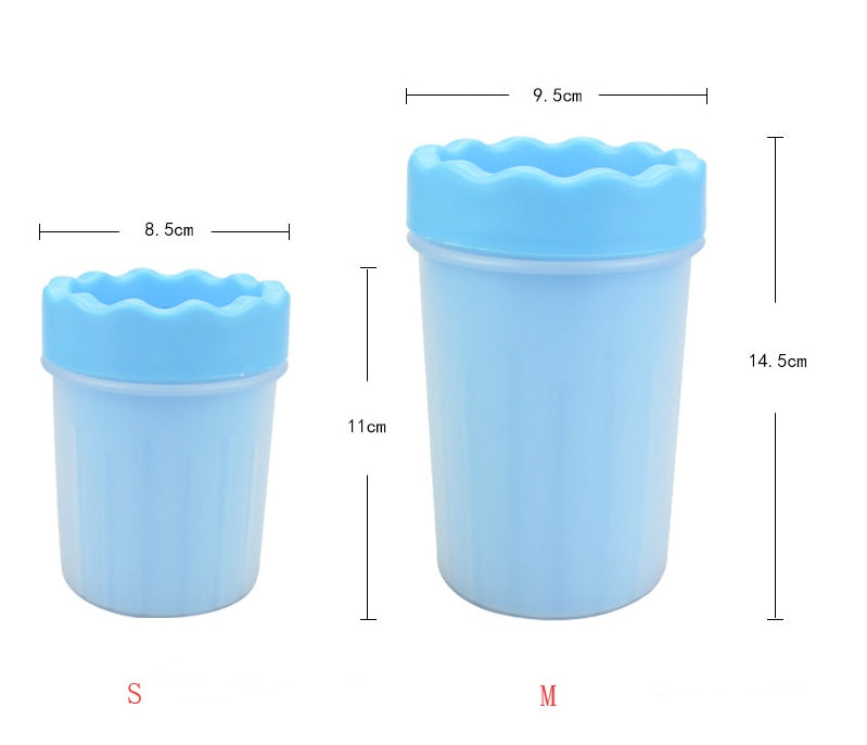 Silicone Dog Paw Washer Cup 0 Zimivas