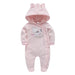 Baby clothes newborn one-piece Light pink 0 Zimivas