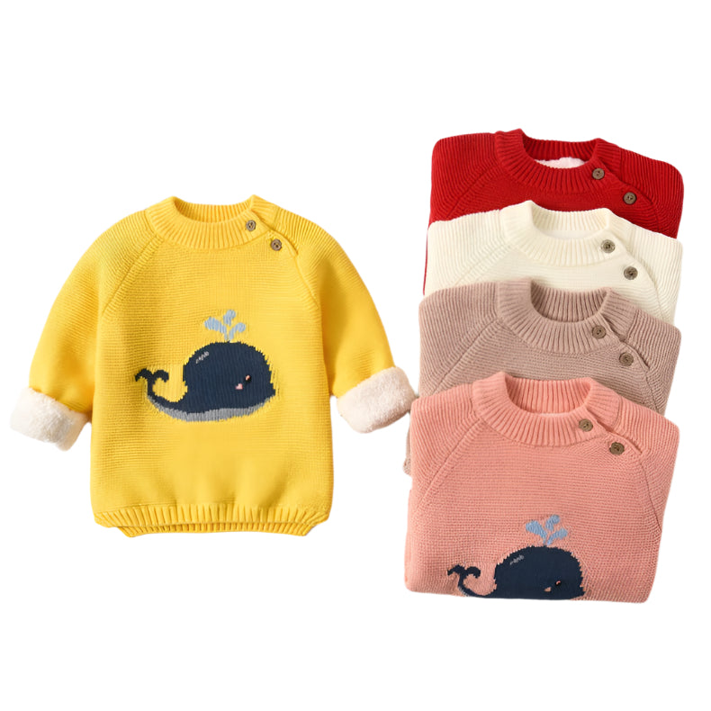 Baby plush warm clothes sweater kids & baby Zimivas