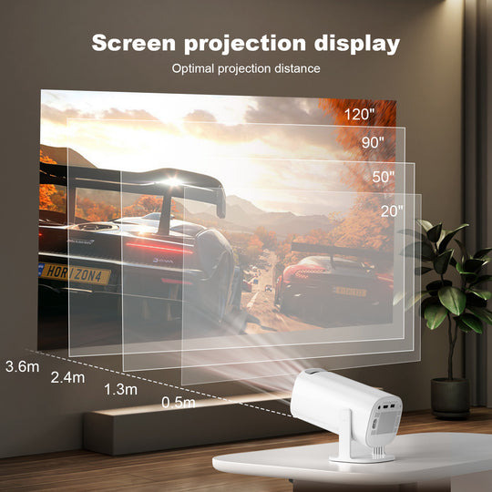 Projector Mini Household 4K 0 Zimivas