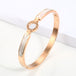 New Arrival White Shell Roman Numeral Bangles & Bracelet Rose Color eprolo