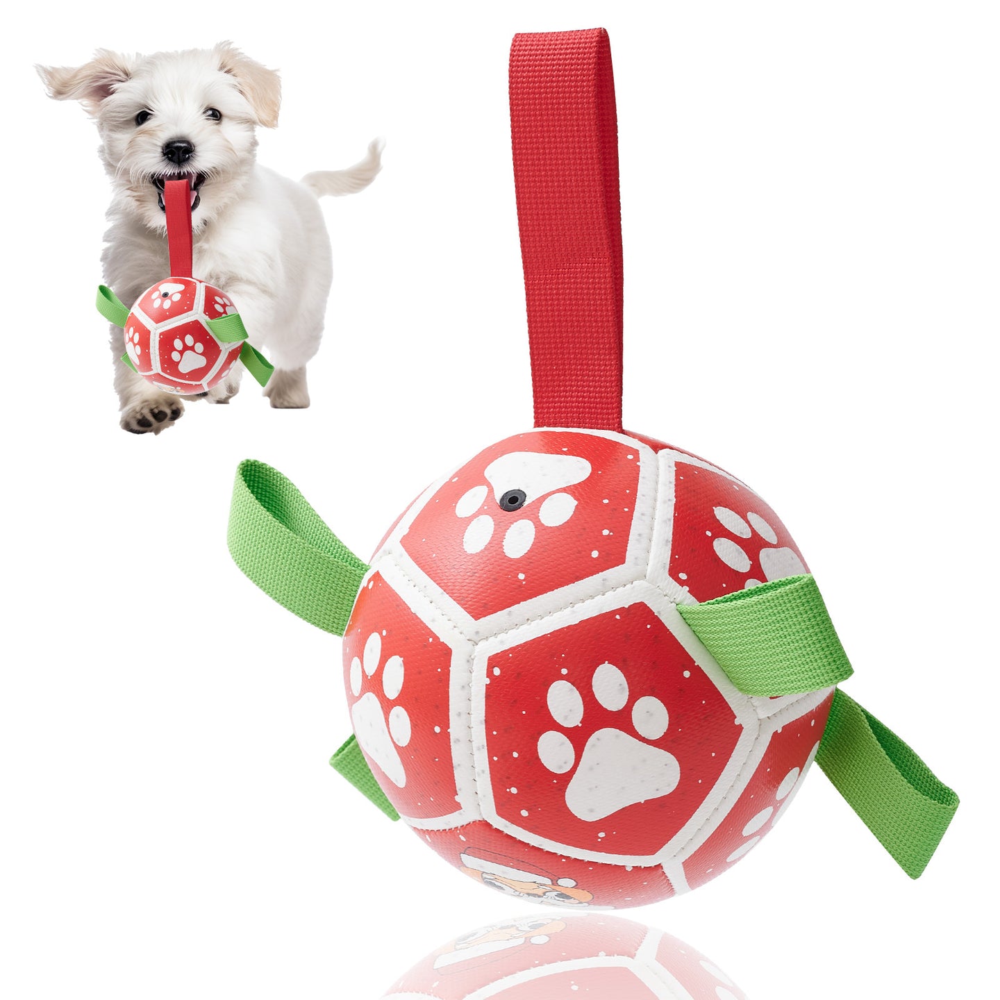 Interactive Dog Football Toy Soccer Ball Inflated Training Toy For Dogs Outdoor Border Collie Balls For Large Dogs Pet Supplies pet supplies Zimivas