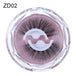 Self-adhesive Reusable Glue-free Eye Lashes With Natural Curl ZD02 0 null