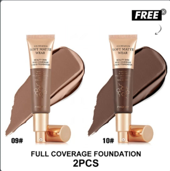 PHOFAY Full Coverage Foundation Set 4 Zimivas