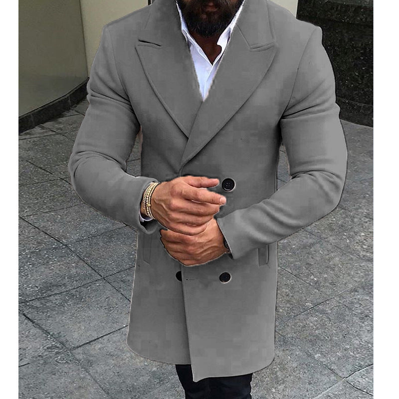 Hot-selling men's woolen coat Men Clothing Zimivas