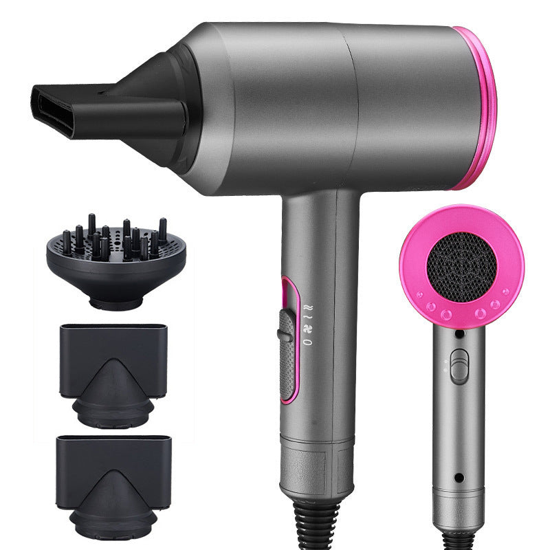 Hair Dryer 1400w 110V 220V Hairdryer Hair Blow Dryer Fast Straight Hot Air Styler 3 Heat Setting 2 Speed Ne Setting EU 0 null