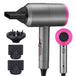 Hair Dryer 1400w 110V 220V Hairdryer Hair Blow Dryer Fast Straight Hot Air Styler 3 Heat Setting 2 Speed Ne Setting EU 0 null