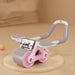 Beginner's Automatic Rebound Belly Wheel Fitness Equipment Pink Health & Fitness Zimivas