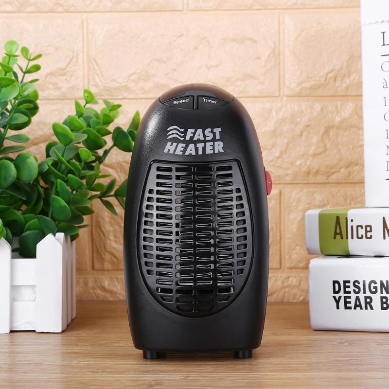 Electric heater 360 rotating plug mini heater small appliances 0 null