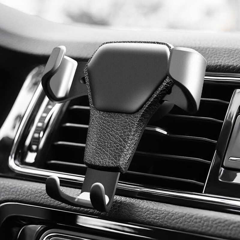 Car Phone Holder For Phone In Car Air Vent Mount Stand No Magnetic Mobile Phone Holder Universal Gravity Smartphone Cell Support car accessorise Zimivas