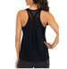 Women's loose racer mesh halter sports vest Black Women Clothing Zimivas