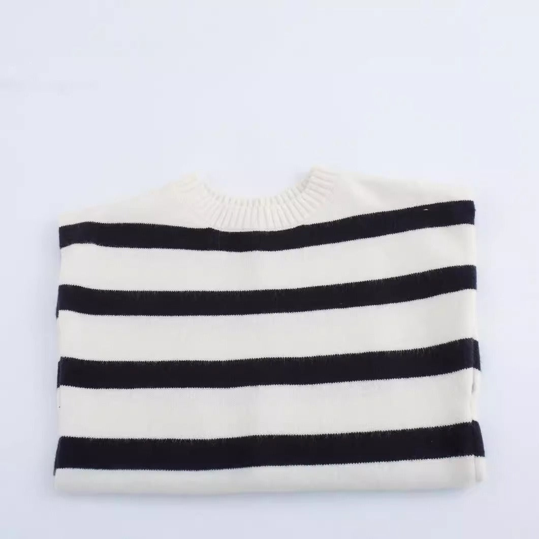 Round neck pullover sleeveless backless sweater knitted sweater eprolo