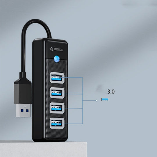 Usb3.0 Extender Type-C Universal Multiport Collector And Distributor For Notebook Computers Black 4port USB 0 Zimivas