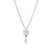 Stainless Steel Necklaces Sweet Heart Key Pendants Choker Chain Korean Fashion Jewelry For Women Jewelry Gifts 0 null