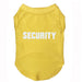 Pet clothing Yellow 0 null