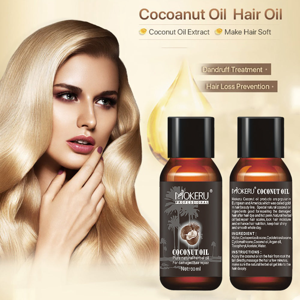 Coconut Oil Repair Frizz Repair Damage Hair Care Hair 0 null