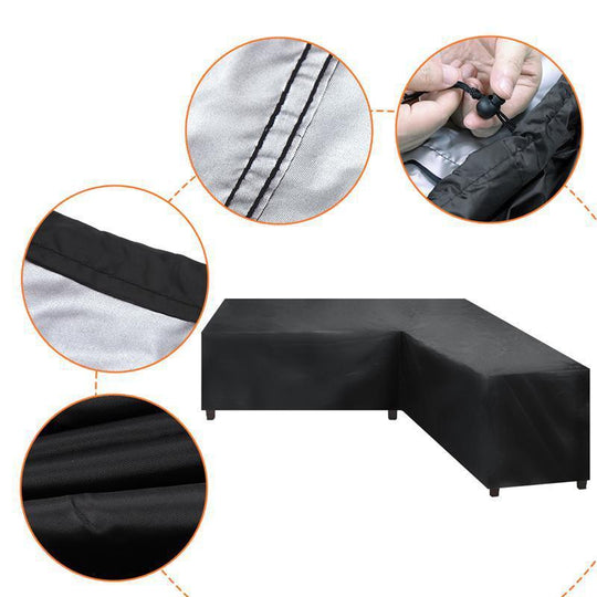 V-shaped Furniture Dust Cover Corner Sofa Dust Cover 0 null