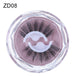 Self-adhesive Reusable Glue-free Eye Lashes With Natural Curl ZD08 0 null