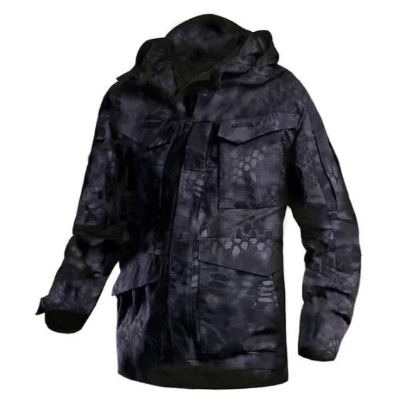 MEN TACTICAL JACKET Camouflage black Men Clothing Zimivas