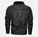 Fur integrated leather clothing men jacket Men Clothing Zimivas