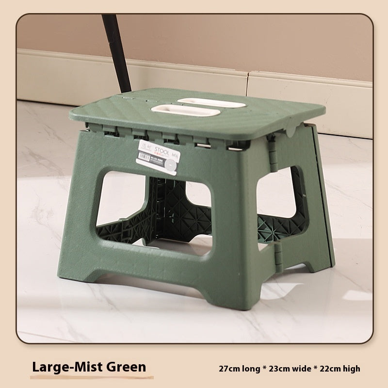 Folding Stool Portable Kindergarten Train Maza Home Chair Nordic Green Large Furniture Zimivas