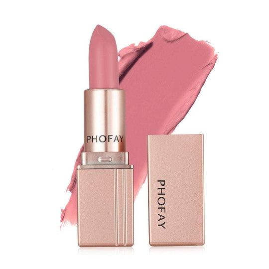 PHOFAY Matte Lipstick 01 4 Zimivas