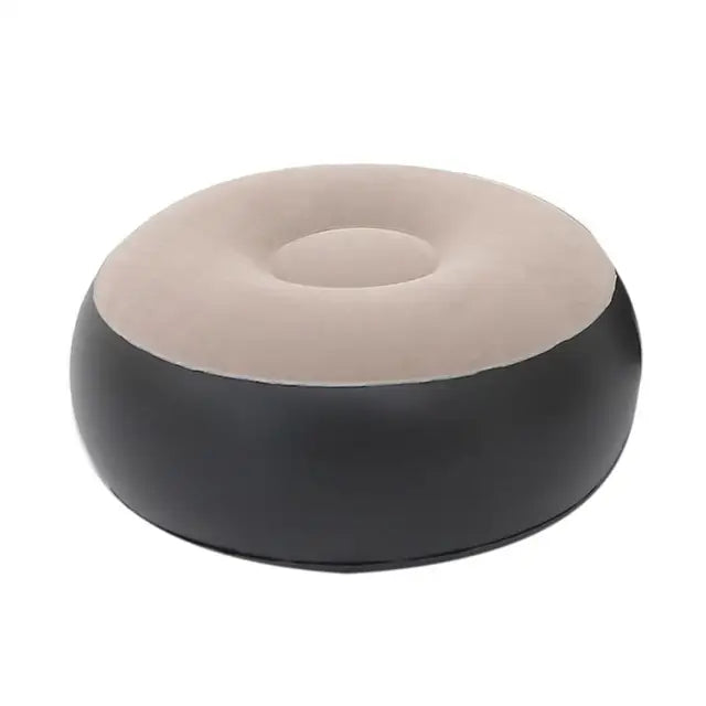 Inflatable Air Mattress Lazy Sofa Deck Chair Comfortable Leg Stool Rest Single Beanbag for home and Outdoor Use eprolo