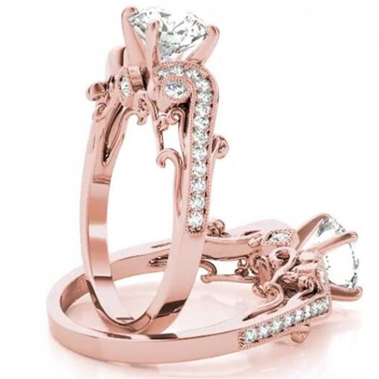 European and American fashion Princess Princess engagement ring 0 null