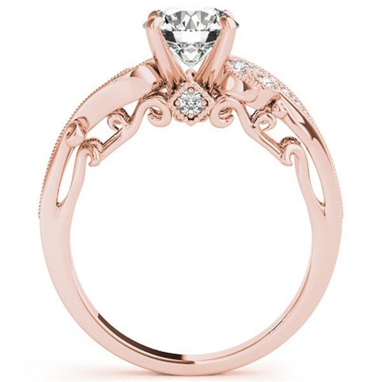 European and American fashion Princess Princess engagement ring 8#