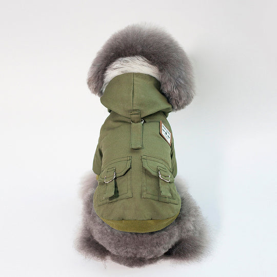 Cap dog coat Military Green 0 null