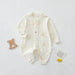 Baby Jumpsuit Long Sleeve Baby Clothes Beige kids & baby Zimivas