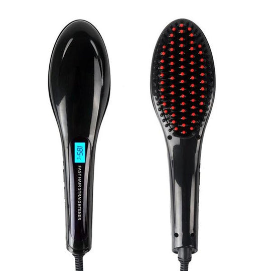 Paddle Brush Hair Straightener 0 null