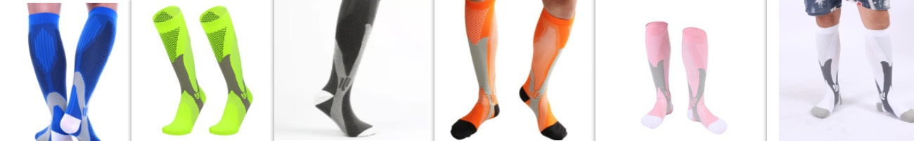 New Stretch Sports Pressure Men's And Women's Riding Soccer Socks Set 0 null