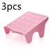 Double three-dimensional shoe storage rack 3pcs Pink 0 null