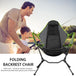 Outdoor Folding Chair Outdoor Rocking Rocking Chair Folding Chair Hanging Chair Moon Chair Barbecue Chair Beach Chair 0 null