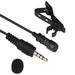 Portable clip Condenser Microphone Mobile Phone Universal 3.5MM 0 null