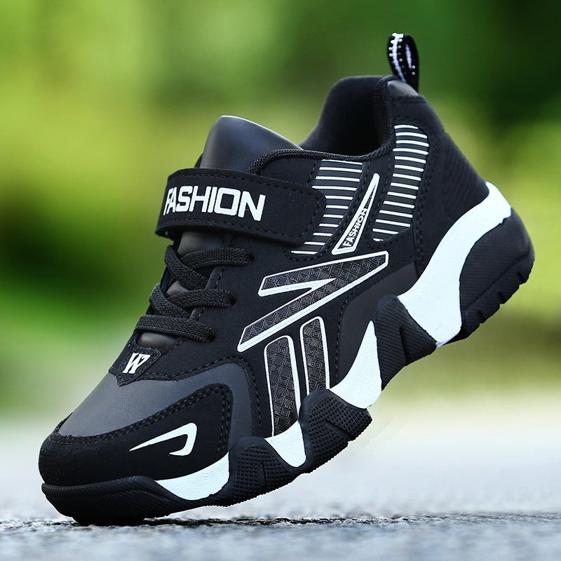 Middle School Children's Sports Shoes Basketball Shoes Boys Sports Shoes Running Shoes White 0 null