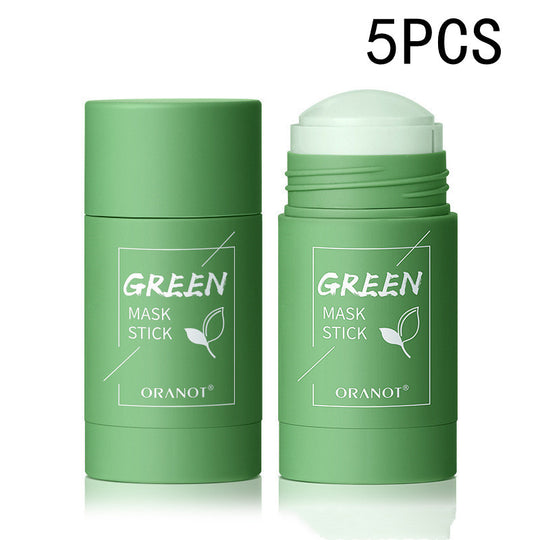 Green Tea Solid Mud Mask Moisturizing Deep Green tea 5PCS 0 Zimivas