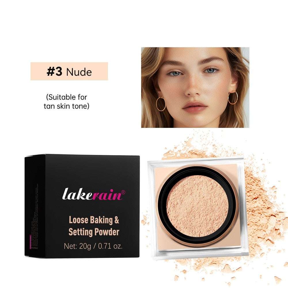 Square Box Finishing Loose Powder Even Skin Color 3style makeup Zimivas