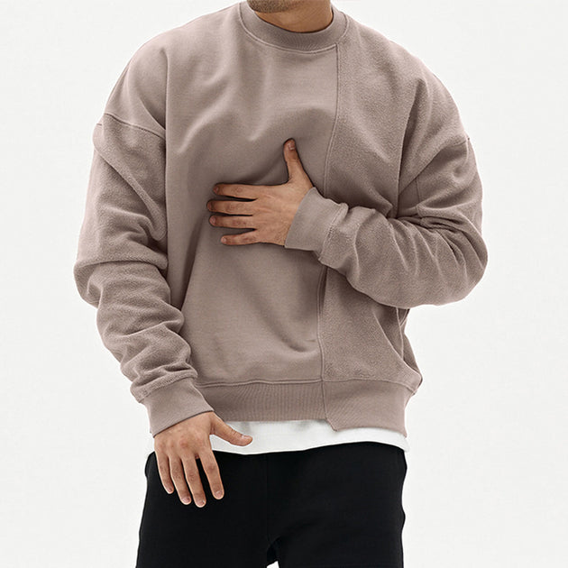 Pullover Round Neck Sweater Loose Men Clothes 0 Zimivas