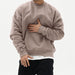 Pullover Round Neck Sweater Loose Men Clothes 0 Zimivas