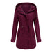 New Cotton Anorak Women's Spring And Autumn Coat Wine Red 0 null