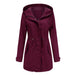 New Cotton Anorak Women's Spring And Autumn Coat Wine Red 0 null