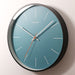 minimalist silent wall clock Black 0 null