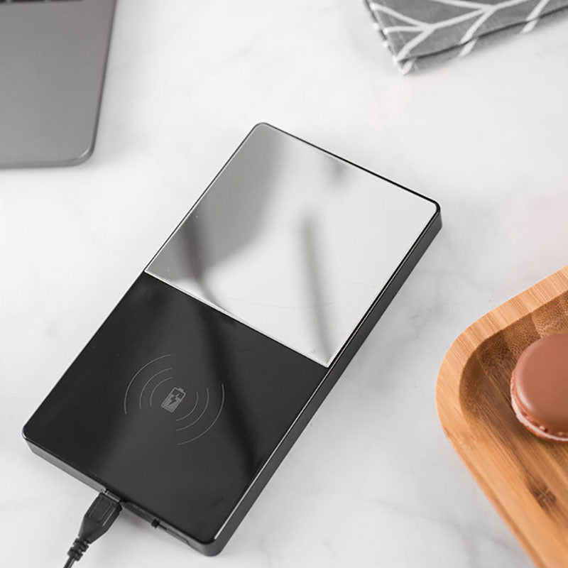 2 In 1 Heating Mug Cup Warmer Electric Wireless Charger For Home Office Coffee Milk Photo color 0 Zimivas