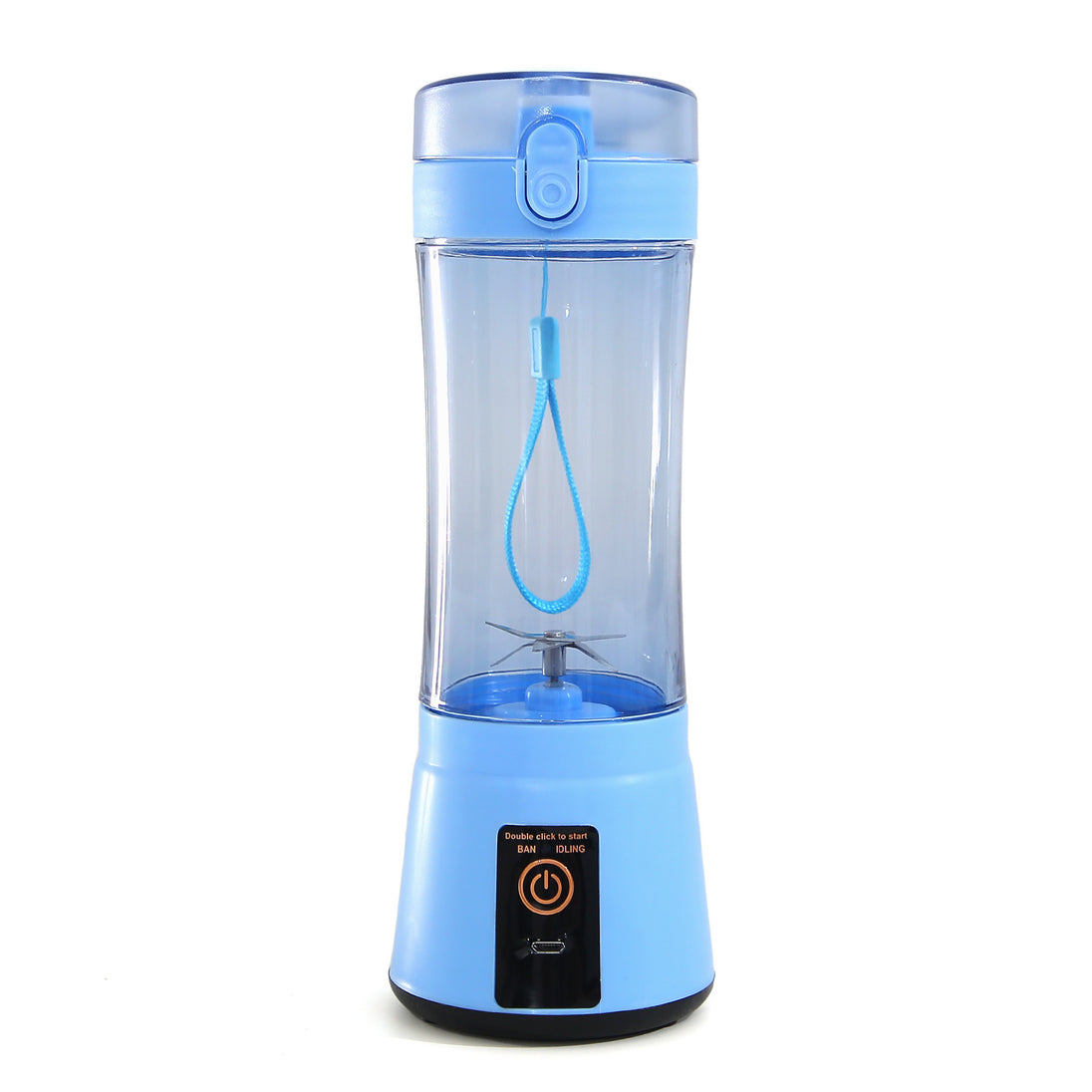 Portable Electric Fruit Juicer Wireless USB Rechargeable Mini Mixer Multifunction Summer Smoothie Blender Machine Kitchen Supplies Blue USB kitchen appliance Zimivas