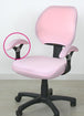 Office Chair Cover With Armrest Chair Dining Cover For Chair Decoration Pink Yes Office furniture Zimivas