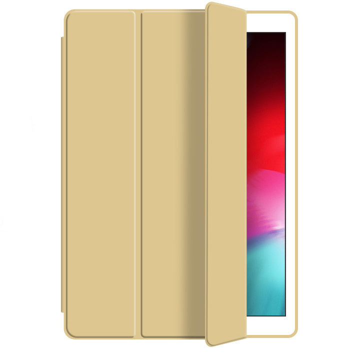 Tri-fold Protective Cover Flat Mini Champagne gold Computer & office Zimivas