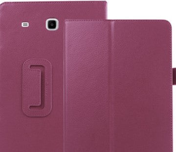 Samsung T560 flat leather protective case Purple Computer & office Zimivas